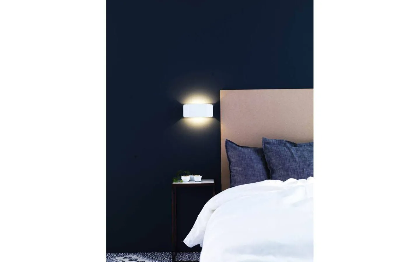 Lampetter-Hidealite Shade Vit Vägglampa 3000K 9W