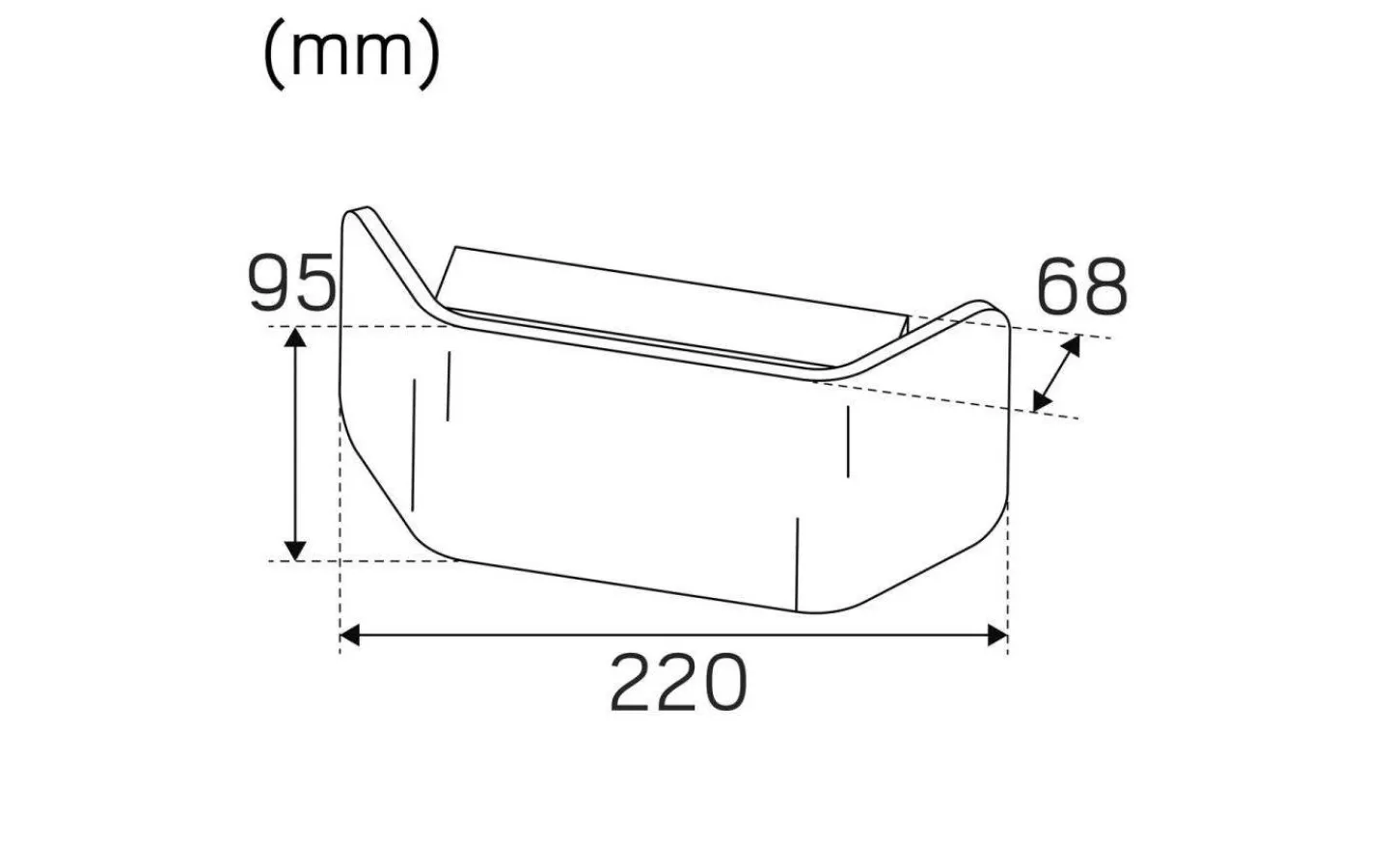Lampetter-Hidealite Shade Vit Vägglampa 3000K 9W