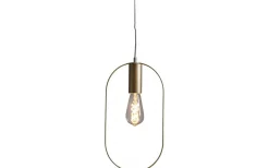 Kök & Matplats|Fönsterlampor-Star Trading Shape Oval Pendel Guld