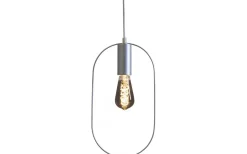 Kök & Matplats|Sladdställ Med Sockel < Star Trading Shape Oval Pendel Silver