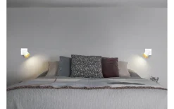 Läslampor < Trio Lighting Sharp Spotlight GU10 matt vit/guld