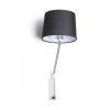 Läslampor < Rendl Sharp Vägglampa Svart/Krom E27