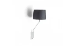 Läslampor < Rendl Sharp Vägglampa Svart/Krom E27