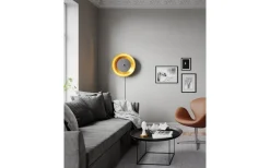 Lampetter-By Rydens Shelby Vägglampa 50cm Svart/Guld