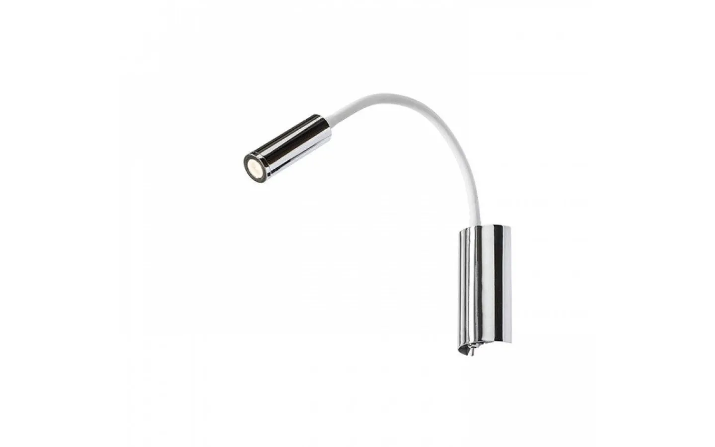 Sovrum|Läslampor < Rendl Show Vägglampa Vit/Krom LED 3W 3000K