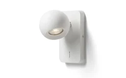 Läslampor-Rendl Siena Vägglampa 15cm Vit