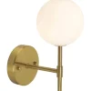 Lampetter < PR Home Sigma Vägglampa 25cm Guld/Opal