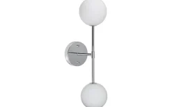 Lampetter < PR Home Sigma Vägglampa 49cm Krom/Opal