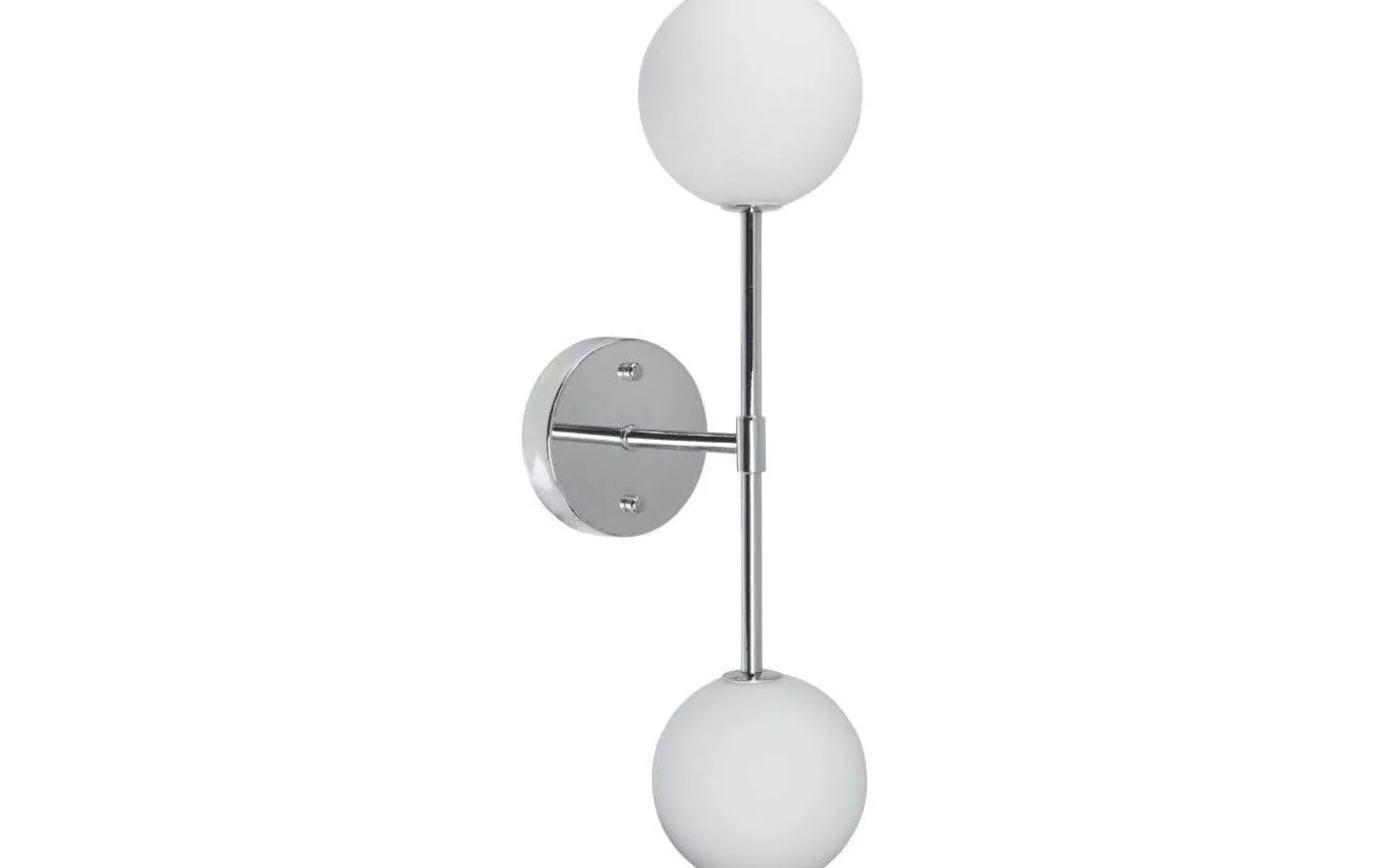 Lampetter < PR Home Sigma Vägglampa 49cm Krom/Opal