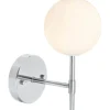 Lampetter < PR Home Sigma Vägglampa 25cm Krom/Opal