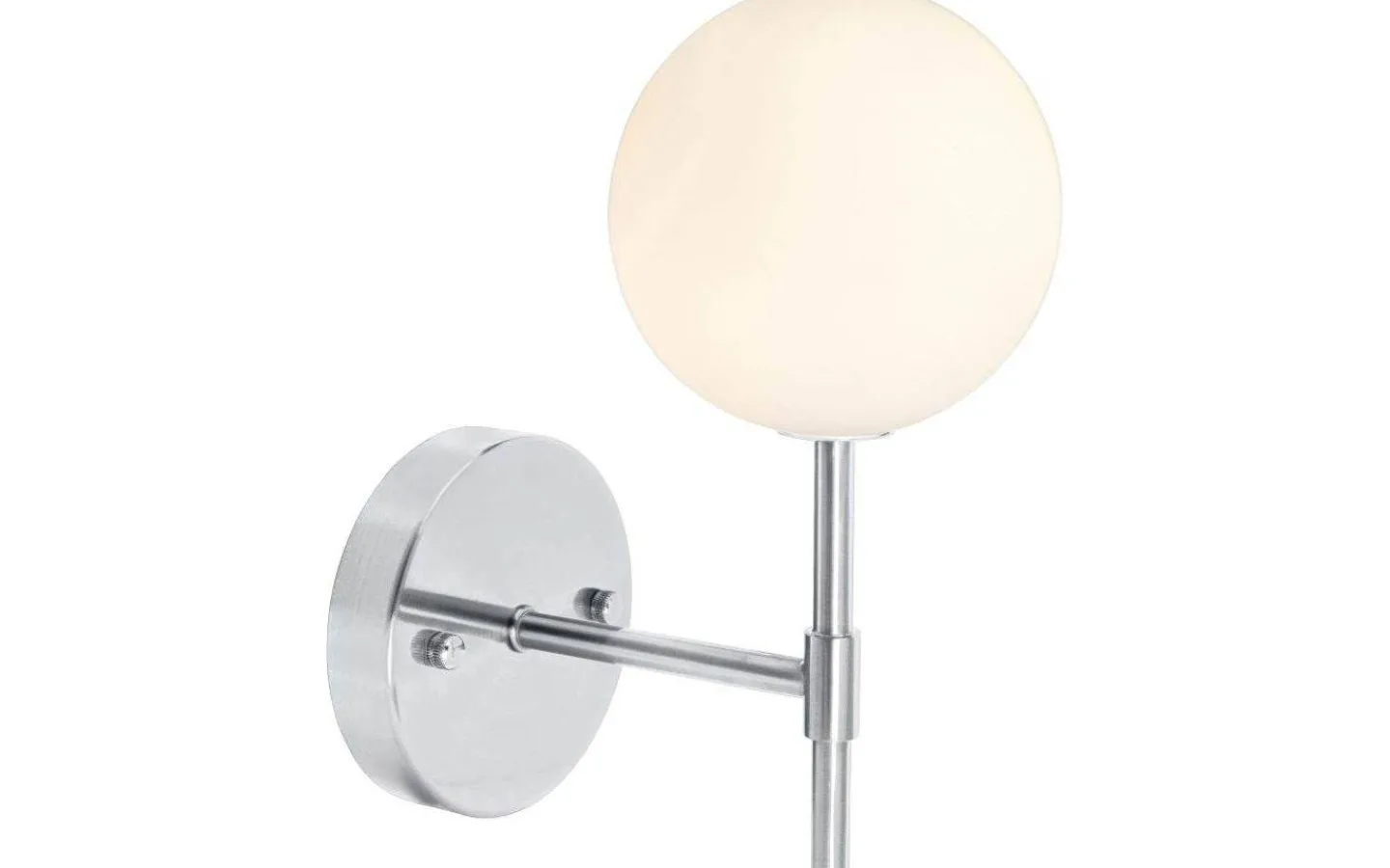Lampetter < PR Home Sigma Vägglampa 25cm Krom/Opal