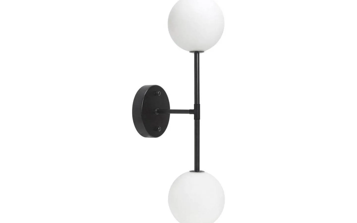 Badrumslampor Vägg < PR Home Sigma Vägglampa 49cm Svart/Opal