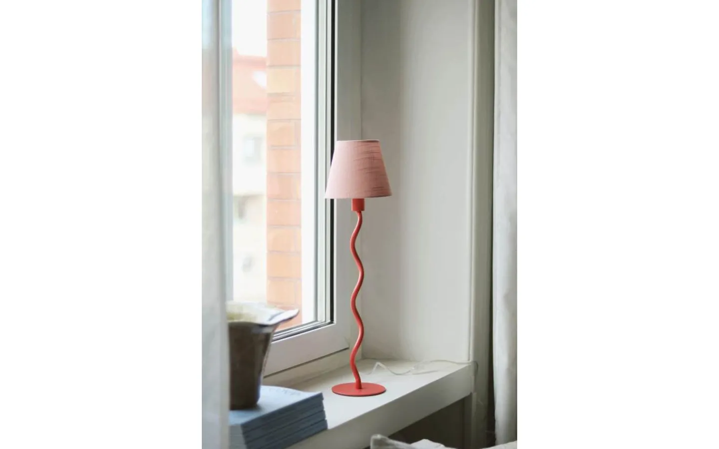 Enfärgade Runda Lampskärmar-Globen Lighting Sigrid Lampskärm Ø16cm Rosa