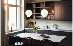 Enfärgade Runda Lampskärmar < Globen Lighting Sigrid Lampskärm Ø22cm Vit