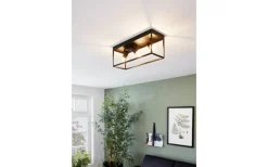 Plafonder-Eglo Silentina Plafond 54cm Svart