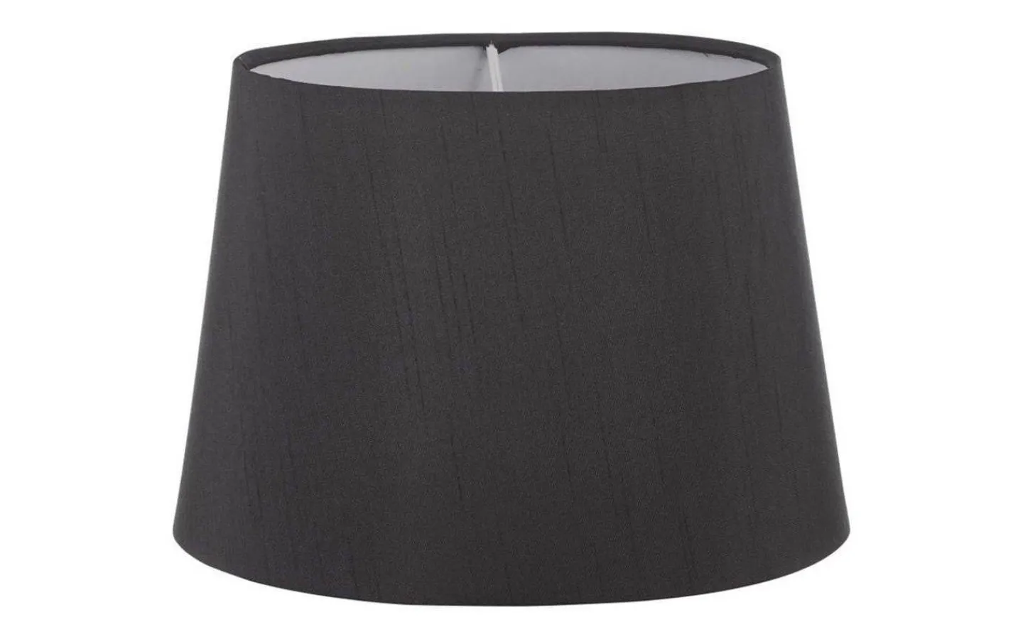 Ovala Lampskärmar < Oriva Silke Lampskärm Oval 22cm Svart