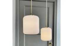Fönsterlampor-Dyberg Larsen Silvia Fönsterlampa 15cm Opal/Mässing