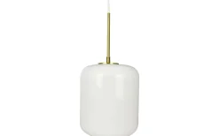 Fönsterlampor < Dyberg Larsen Silvia Fönsterlampa 20cm Opal/Mässing