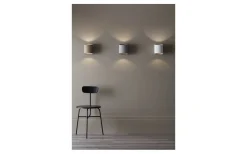 Vardagsrum|Hall & Trappa-Belid Sinne Vägglampa 17cm LED 8W 3000K Beige/Mässing