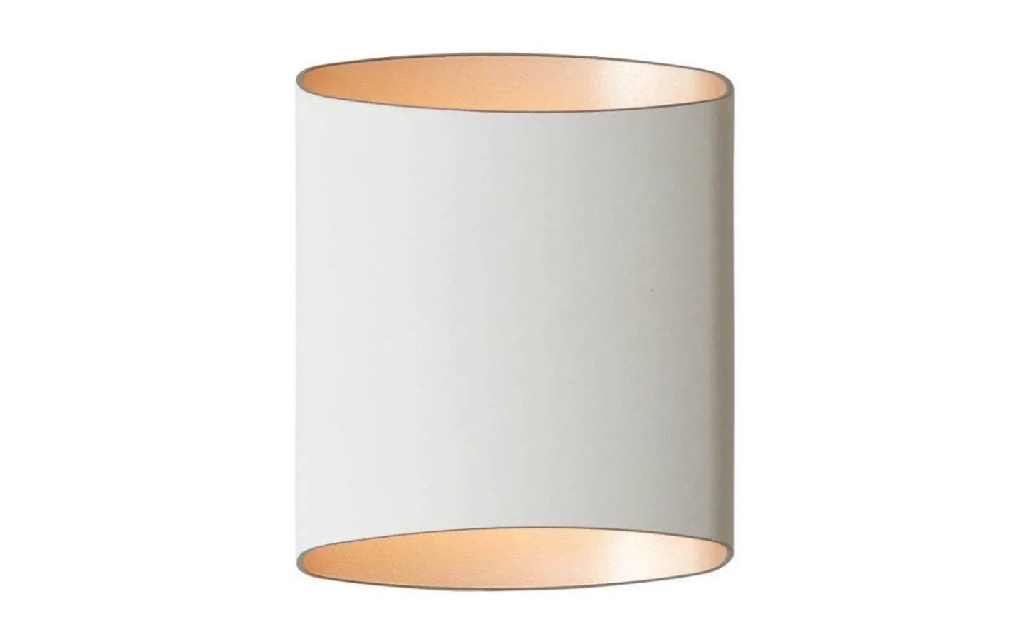 Vardagsrum|Hall & Trappa-Belid Sinne Vägglampa 17cm LED 8W 3000K Vit/Mässing