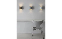 Vardagsrum|Hall & Trappa < Belid Sinne Vägglampa 17cm LED 8W 3000K Vit/Silver