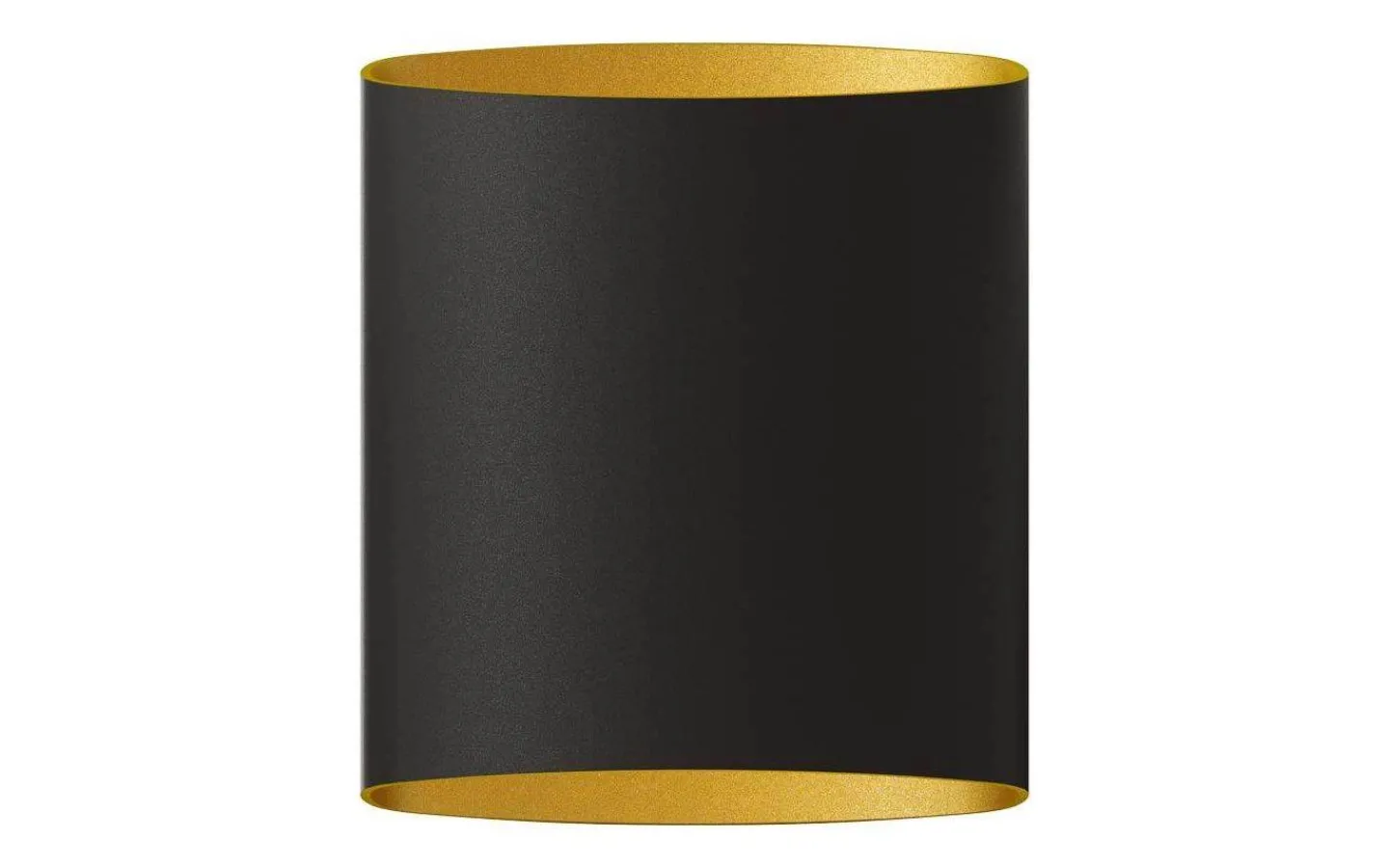 Lampetter-Belid Sinne Vägglampa 17cm Svart/Mässing