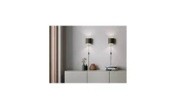 Lampetter-Belid Sinne Vägglampa 17cm Svart/Mässing