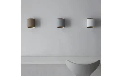 Vardagsrum|Hall & Trappa < Belid Sinne Vägglampa 17cm Vit/Mässing
