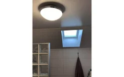 Badrum|Badrumslampor Tak < Aneta Siracusa Plafond 29cm Krom IP44