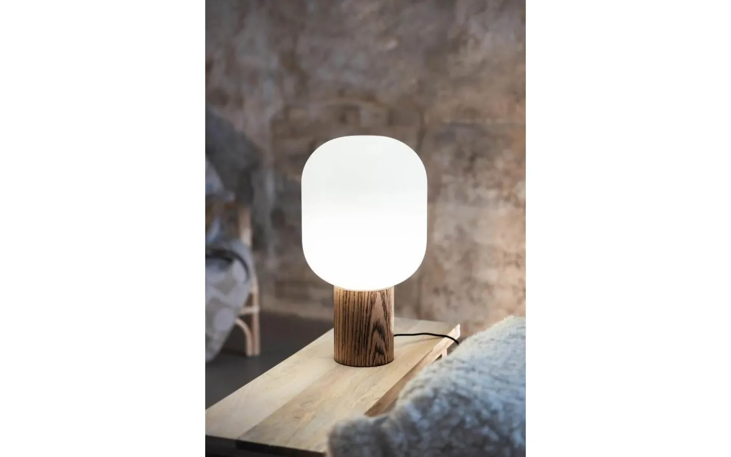 Bordslampor < Markslojd Skene Bordslampa 44cm Trä