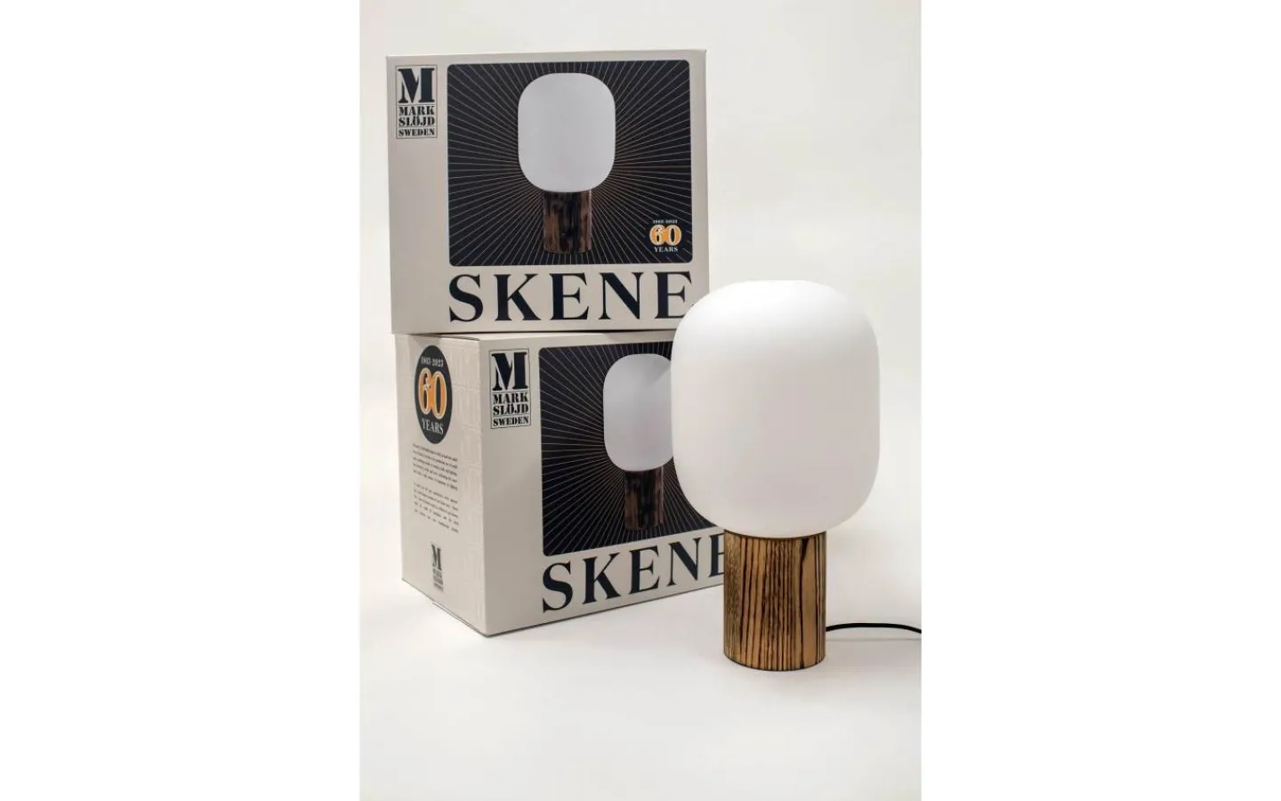 Bordslampor < Markslojd Skene Bordslampa 44cm Trä