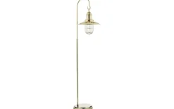 Golvlampor-Oriva Skeppar Golvlampa 160cm Mässing