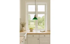 Fönsterlampor-Cottex Skomakare Fönsterlampa 20cm Antik/Grön