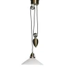 Kök & Matplats-Cottex Skomakare Hisslampa 37cm E27 Antik/Vit