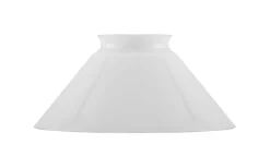 Reservglas Och Reservdelar < Karlskrona Lampfabrik Skomakarskärm 60/150 - Vitt överfångsglas