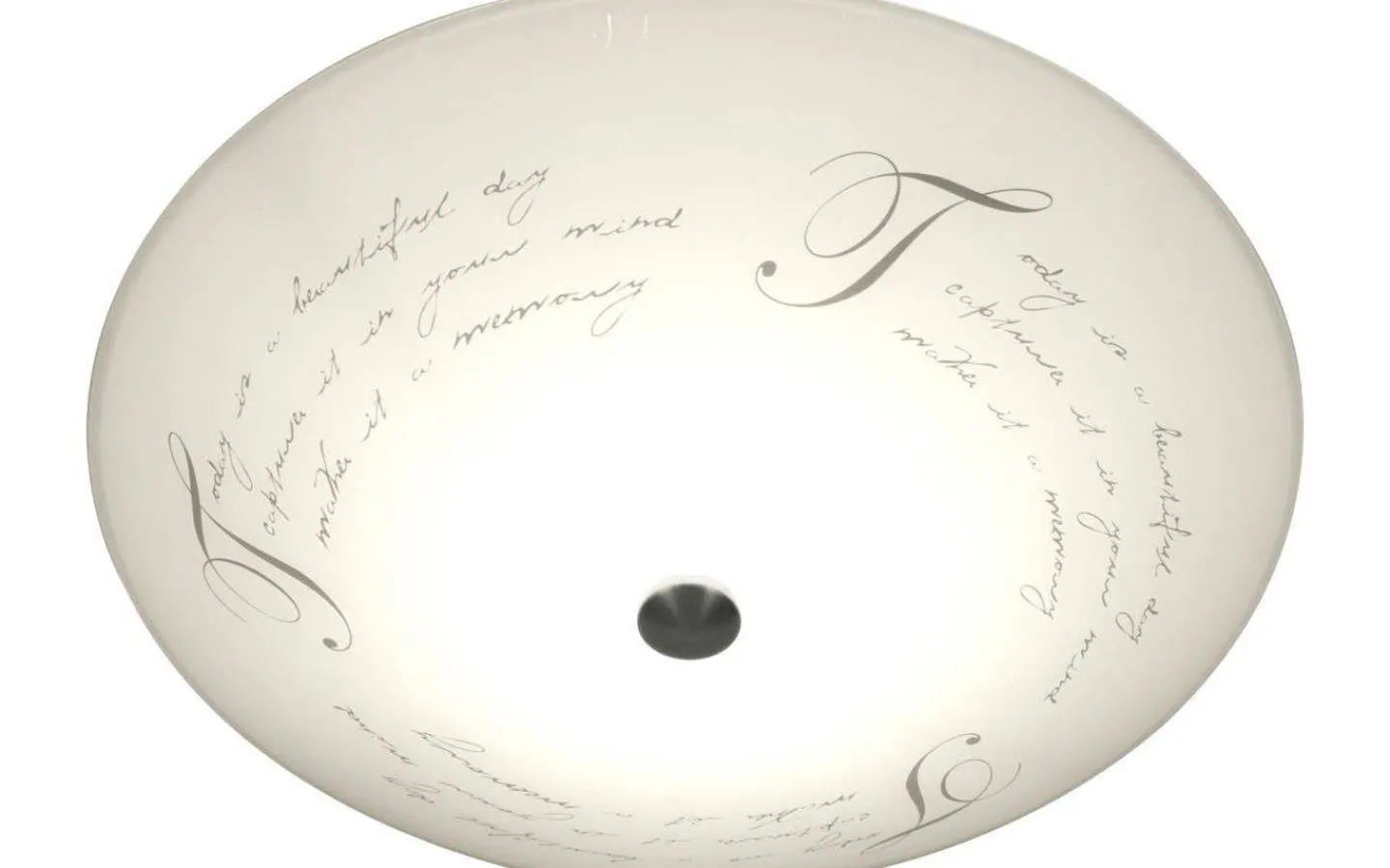 Hall & Trappa|Plafonder < Aneta Skrift Plafond 42cm Vit
