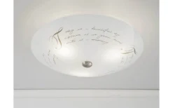 Hall & Trappa|Plafonder < Aneta Skrift Plafond 42cm Vit