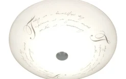 Hall & Trappa|Plafonder-Aneta Skrift Plafond 34cm Vit
