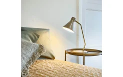 Skrivbordslampor-Dyberg Larsen Sleep Skrivbordslampa 43cm Beige/Mässing