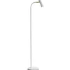 Golvläslampor < Belid Slender Golvlampa 128cm Vitstruktur/Mässing