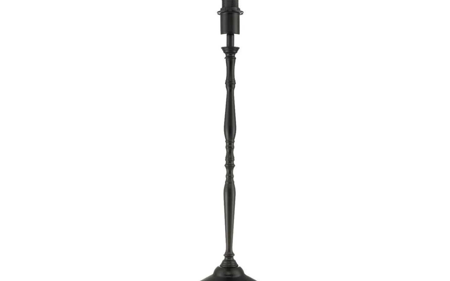 Lampfötter-Oriva Slim Lampfot 47cm Svart