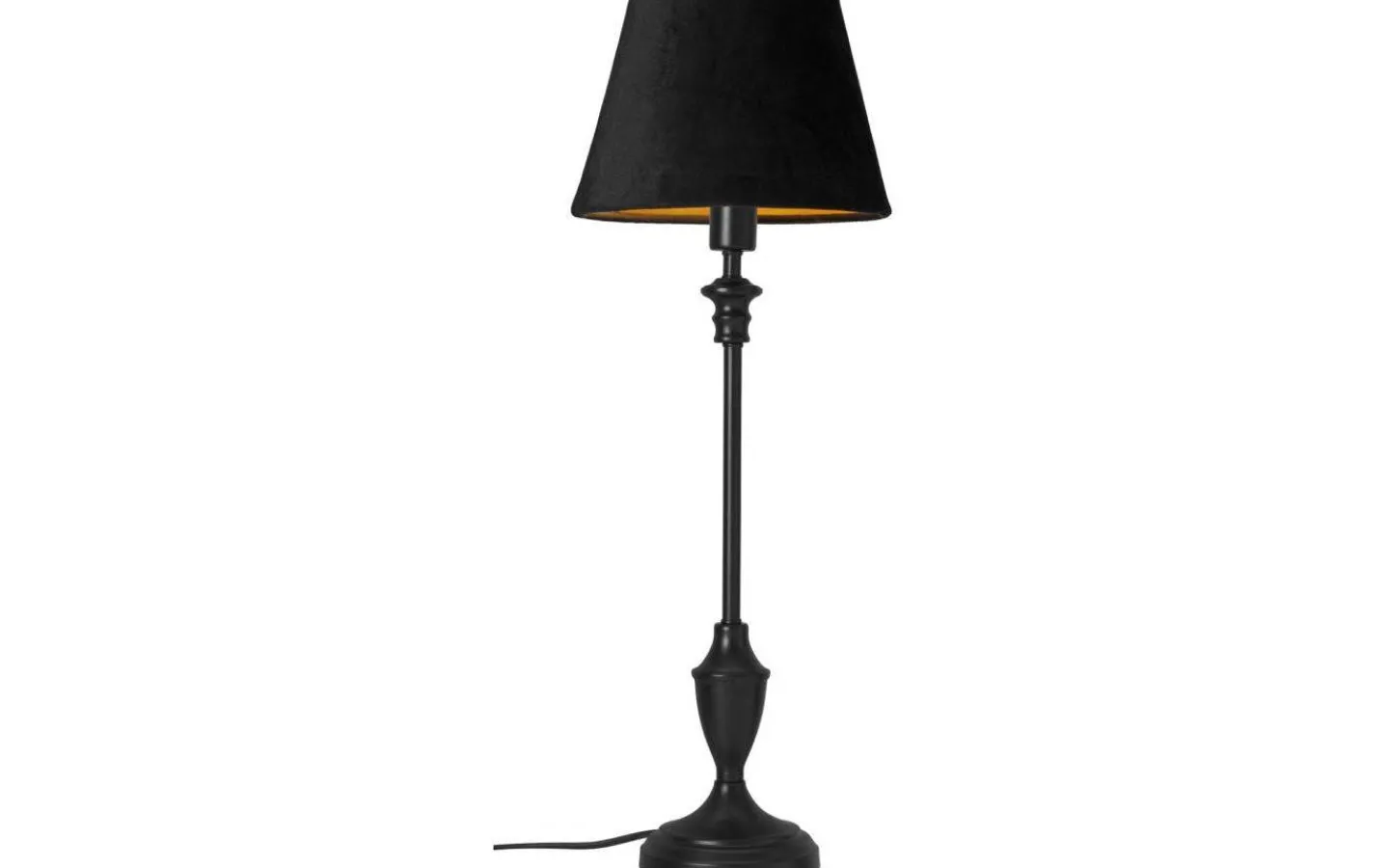 Lampfötter < Cottex Slim Lampfot 48cm Svart