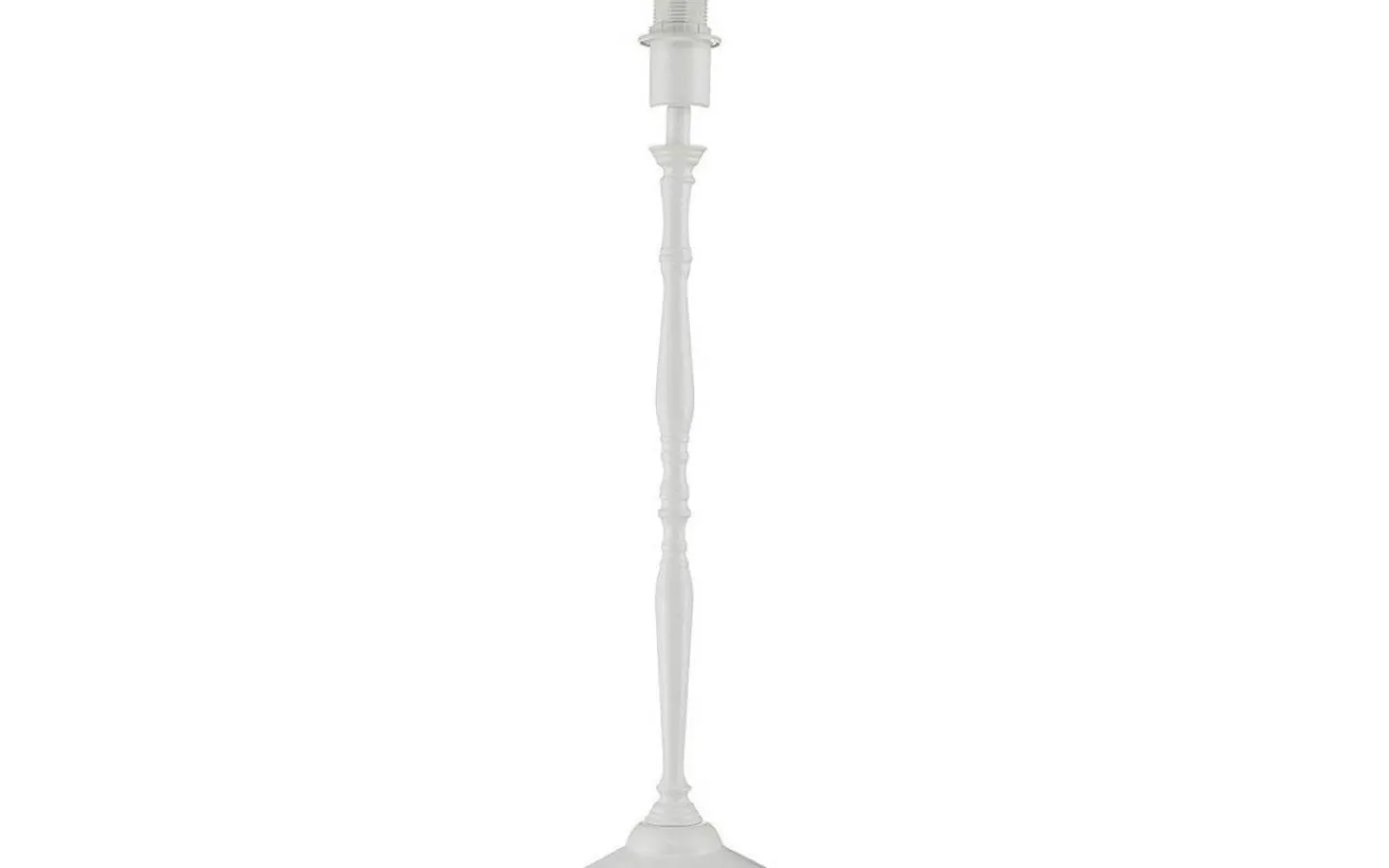 Lampfötter < Oriva Slim Lampfot 47cm Vit