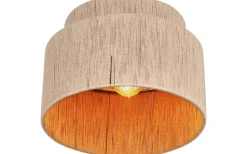 Plafonder-Trio Lighting Smilla Plafond E27 naturfärgad/jute