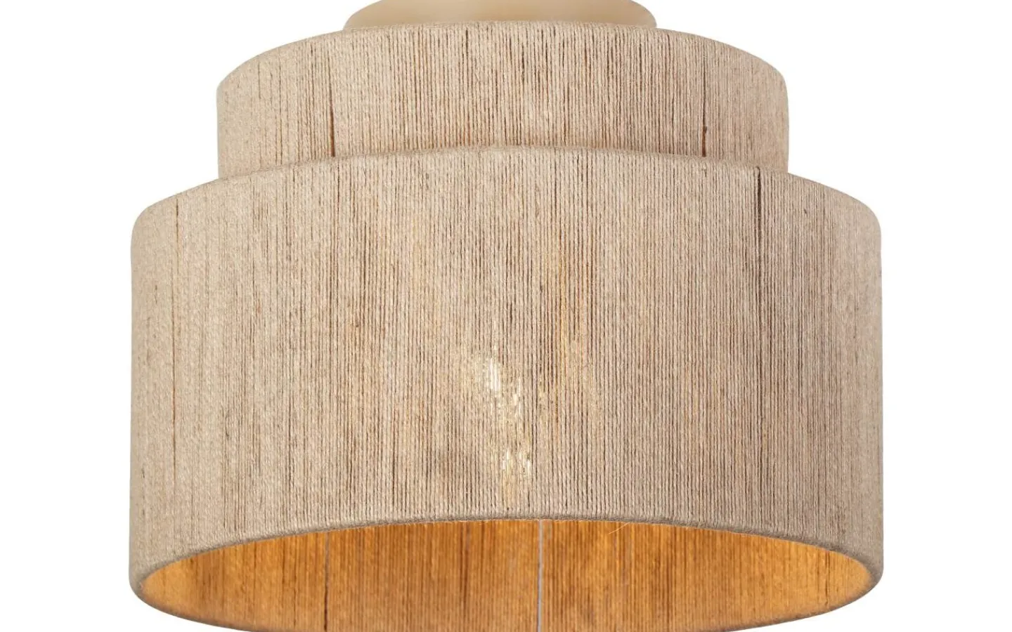 Plafonder-Trio Lighting Smilla Plafond E27 naturfärgad/jute