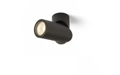 Takspot Med 1 Lampa < Rendl Snazzy Takspotlight Svart GU10