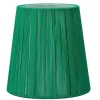 Enfärgade Runda Lampskärmar-Oriva Snöre Lampskärm Ø17cm Jade grön