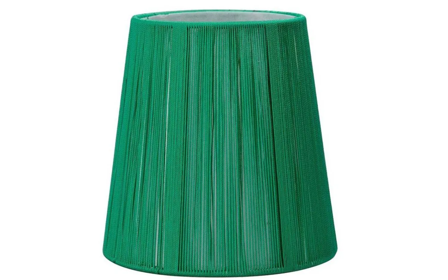 Enfärgade Runda Lampskärmar-Oriva Snöre Lampskärm Ø17cm Jade grön