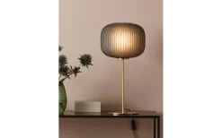 Vardagsrum|Sovrum < Markslojd Sober Bordslampa 50cm Rök/Mässing