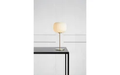 Sovrum|Bordslampor-Markslojd Sober Bordslampa 50cm Vit/Mässing